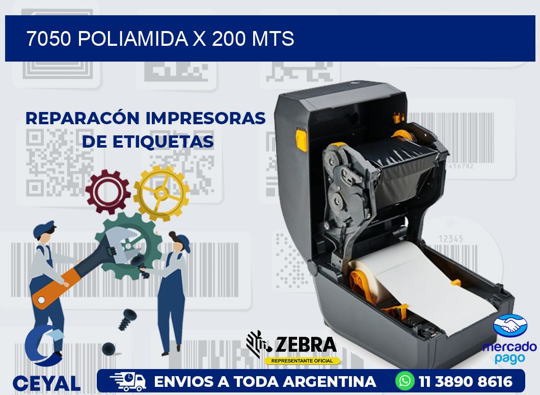 7050 POLIAMIDA X 200 MTS