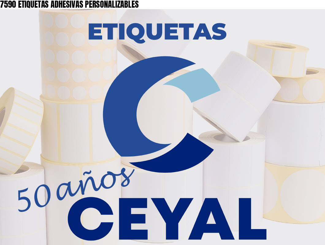 7590 ETIQUETAS ADHESIVAS PERSONALIZABLES