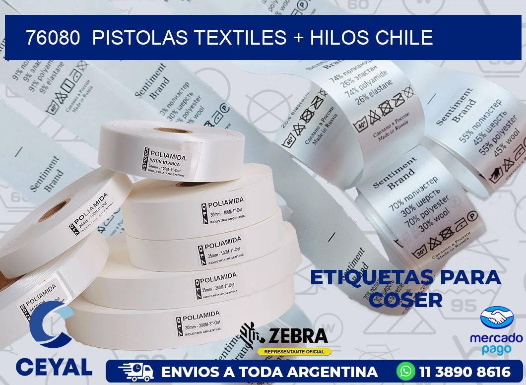 76080 PISTOLAS TEXTILES + HILOS CHILE