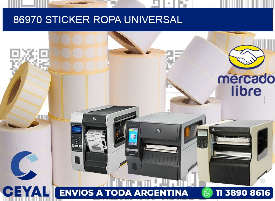 86970 STICKER ROPA UNIVERSAL