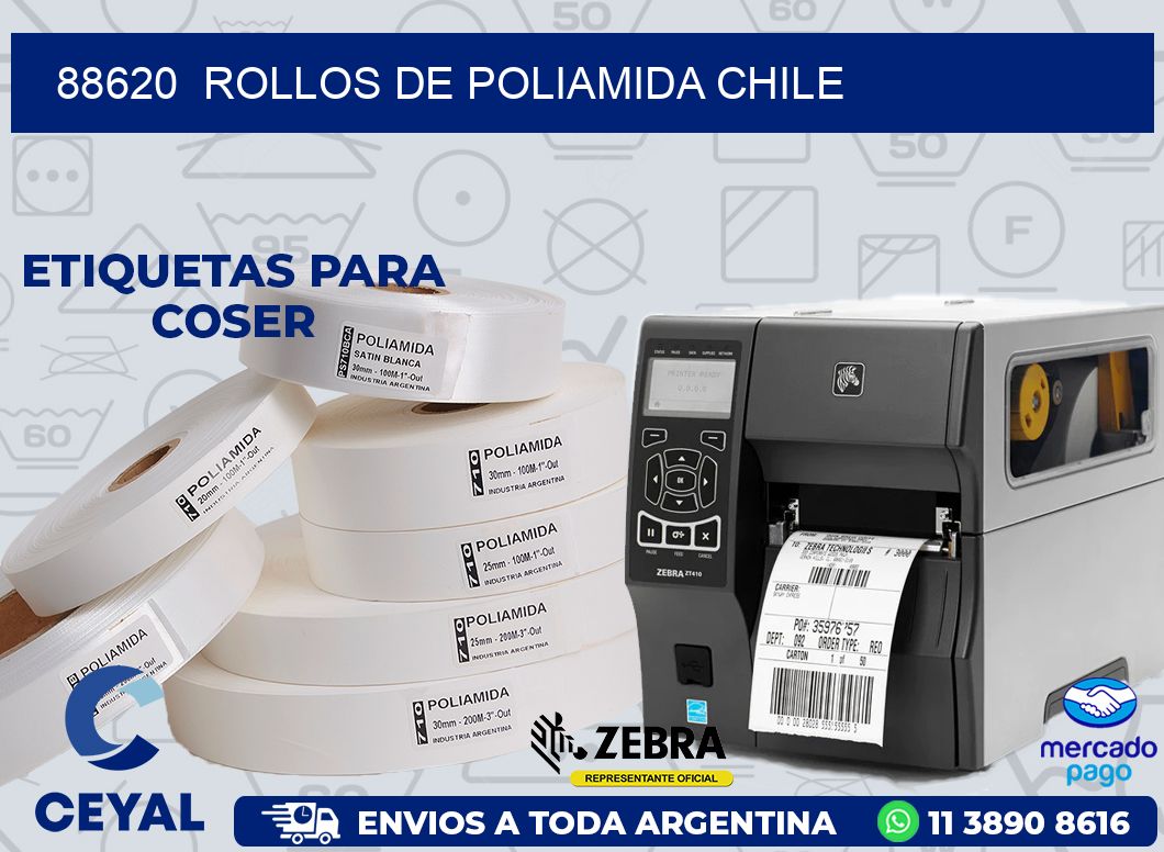 88620 ROLLOS DE POLIAMIDA CHILE