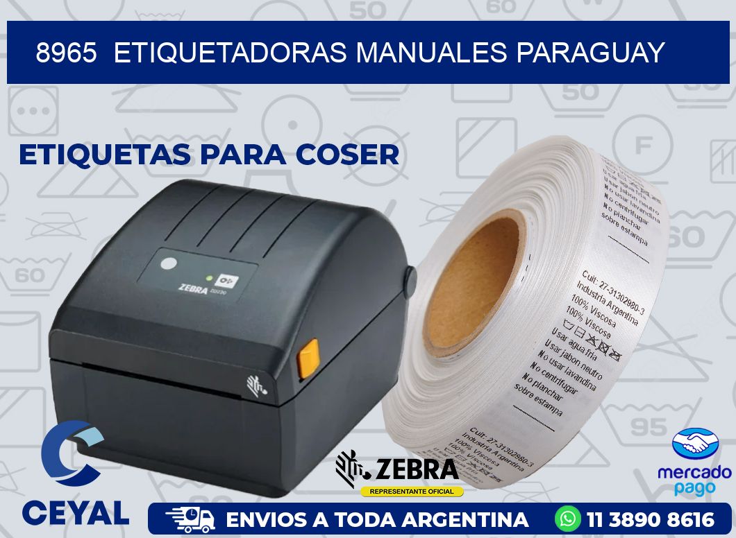 8965 ETIQUETADORAS MANUALES PARAGUAY