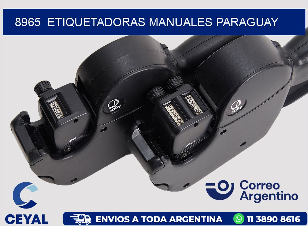 8965 ETIQUETADORAS MANUALES PARAGUAY