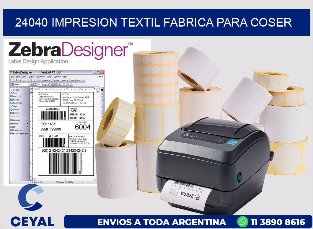 24040 IMPRESION TEXTIL FABRICA PARA COSER