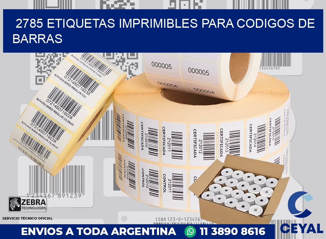 2785 ETIQUETAS IMPRIMIBLES PARA CODIGOS DE BARRAS