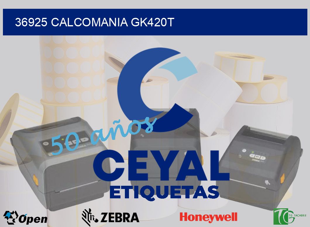 36925 CALCOMANIA GK420T