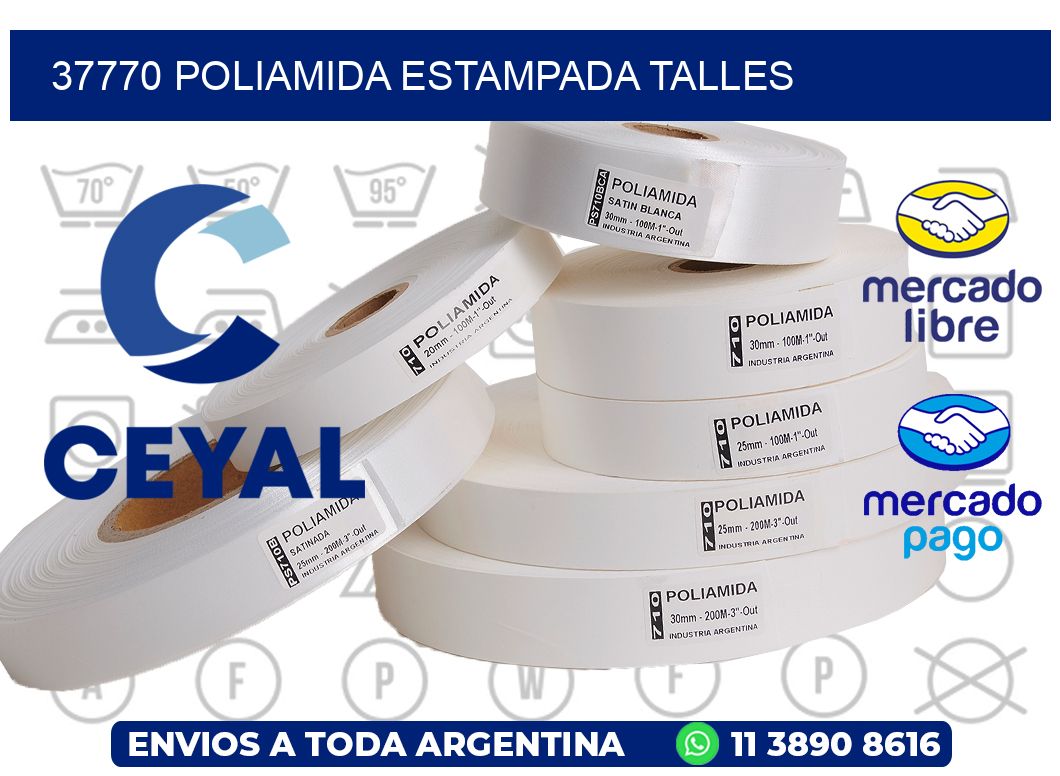 37770 POLIAMIDA ESTAMPADA TALLES