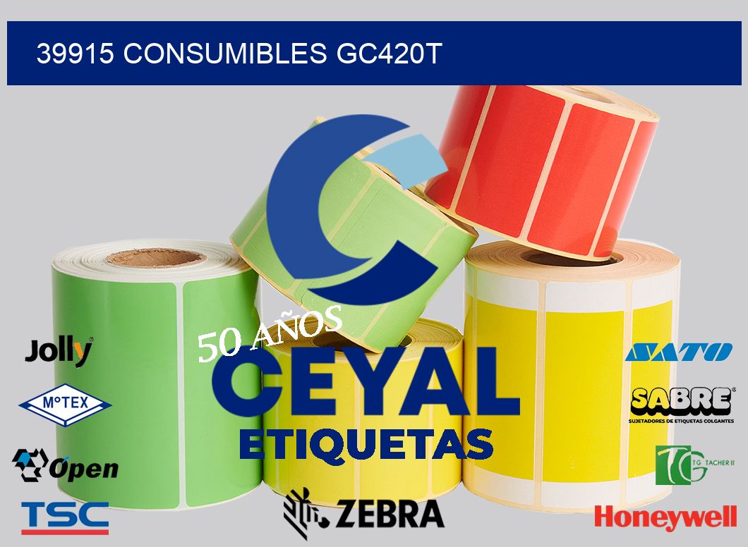 39915 CONSUMIBLES GC420T