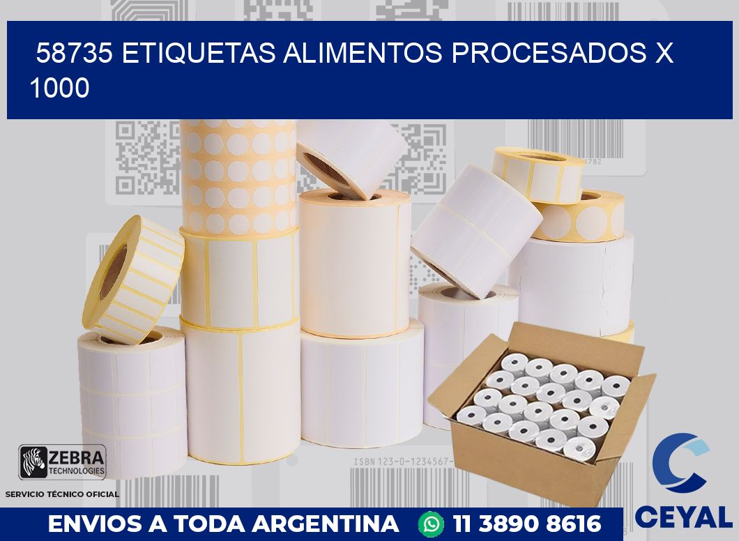 58735 etiquetas alimentos procesados x 1000