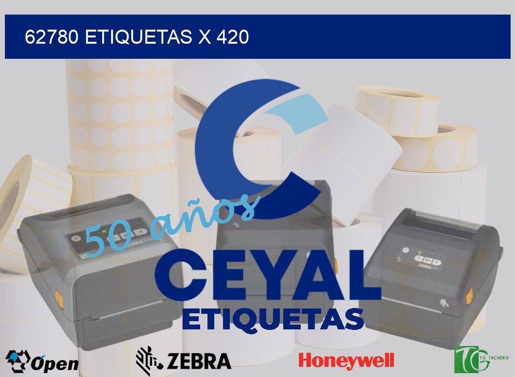 62780 Etiquetas x 420