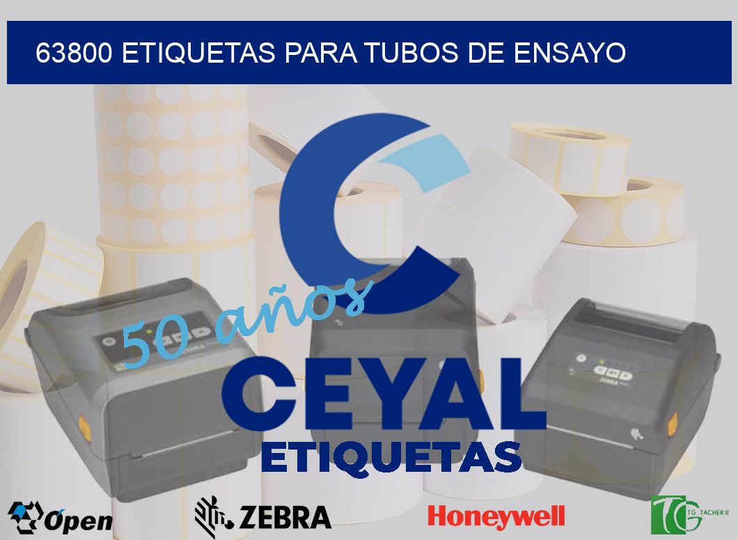 63800 ETIQUETAS PARA TUBOS DE ENSAYO