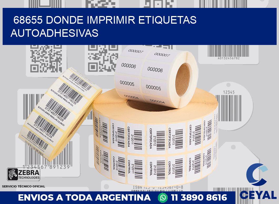 68655 DONDE IMPRIMIR ETIQUETAS AUTOADHESIVAS