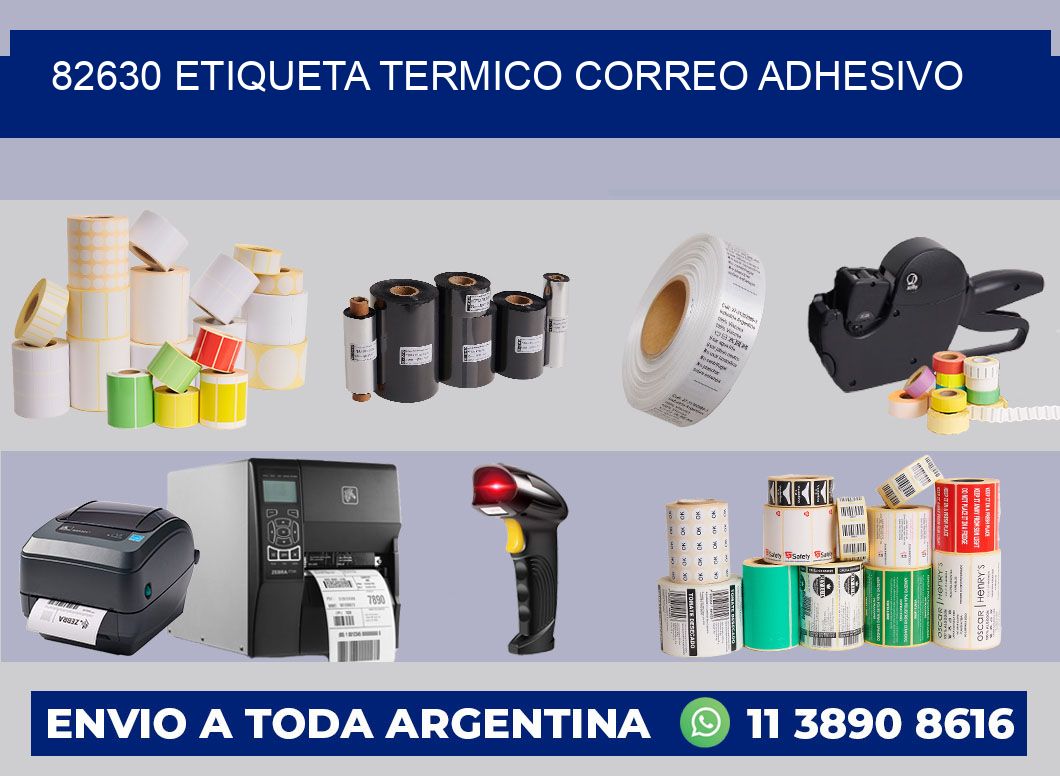 82630 ETIQUETA TERMICO CORREO ADHESIVO
