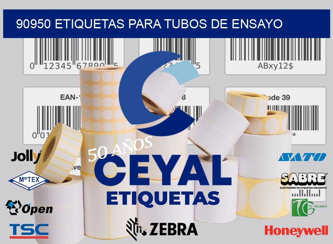 90950 ETIQUETAS PARA TUBOS DE ENSAYO