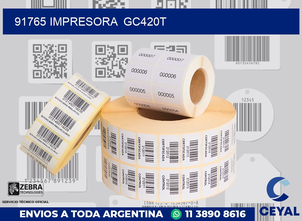 91765 impresora  gc420t