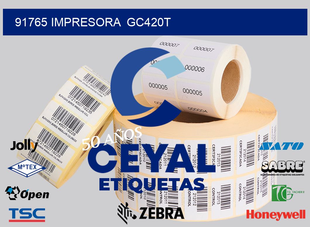 91765 impresora  gc420t