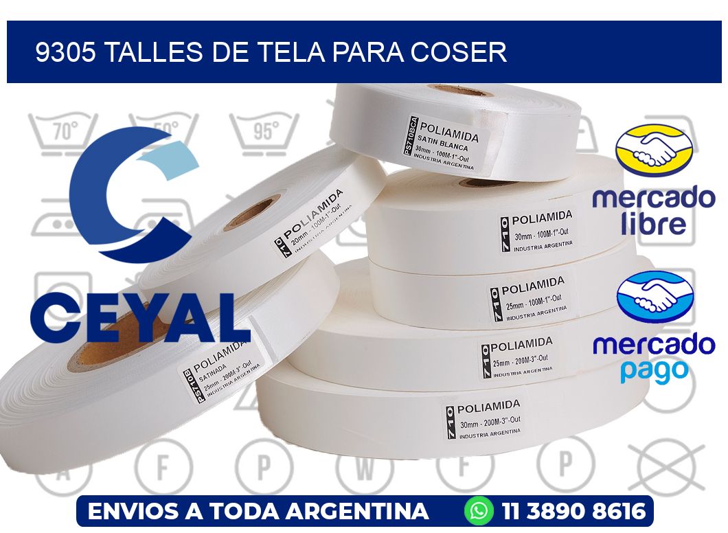 9305 TALLES DE TELA PARA COSER