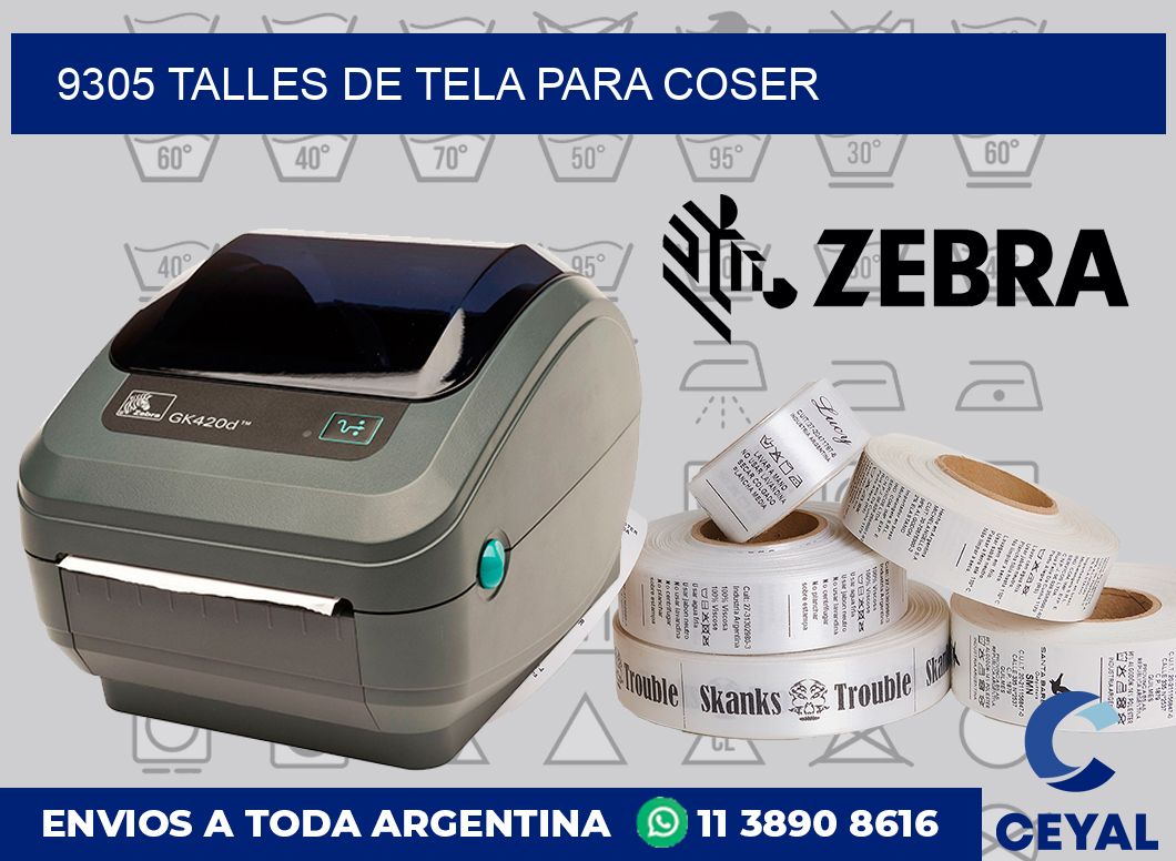 9305 TALLES DE TELA PARA COSER