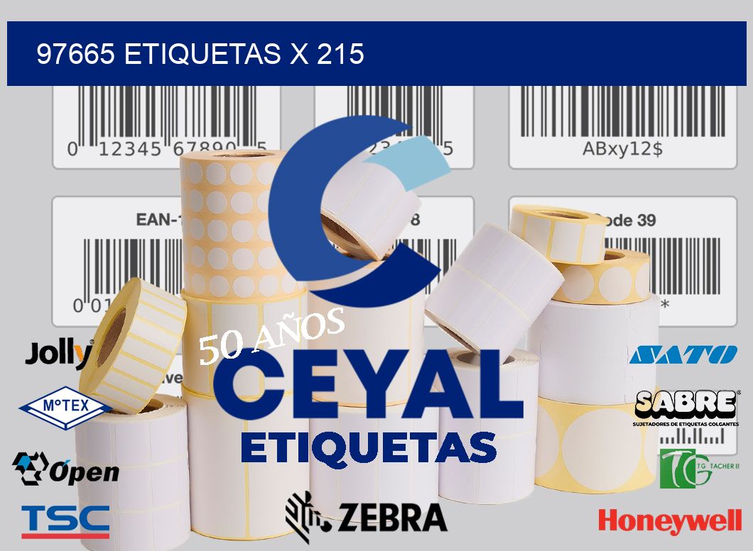 97665 Etiquetas x 215