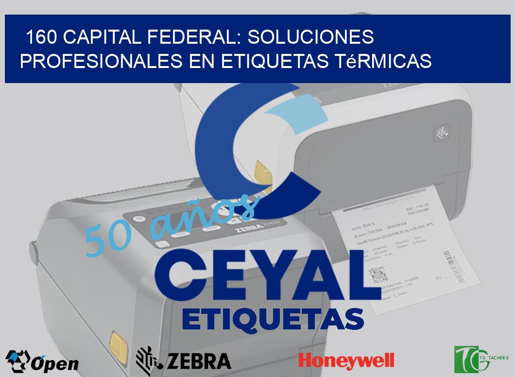 160 Capital Federal: Soluciones Profesionales en Etiquetas Térmicas