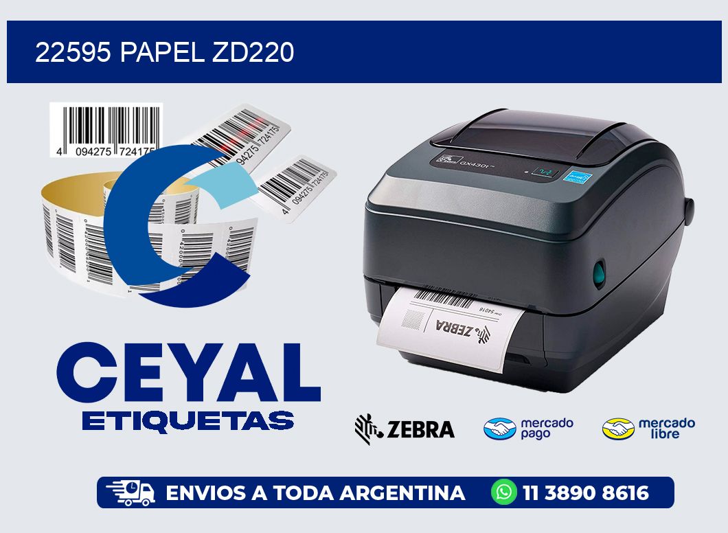 22595 PAPEL ZD220