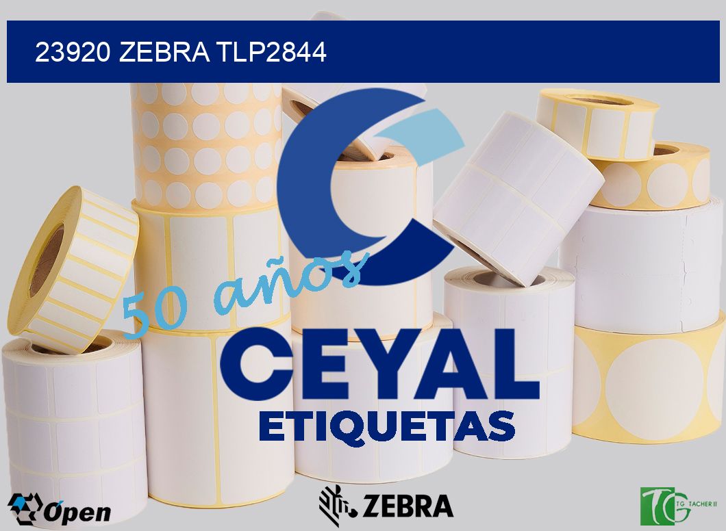 23920 ZEBRA TLP2844