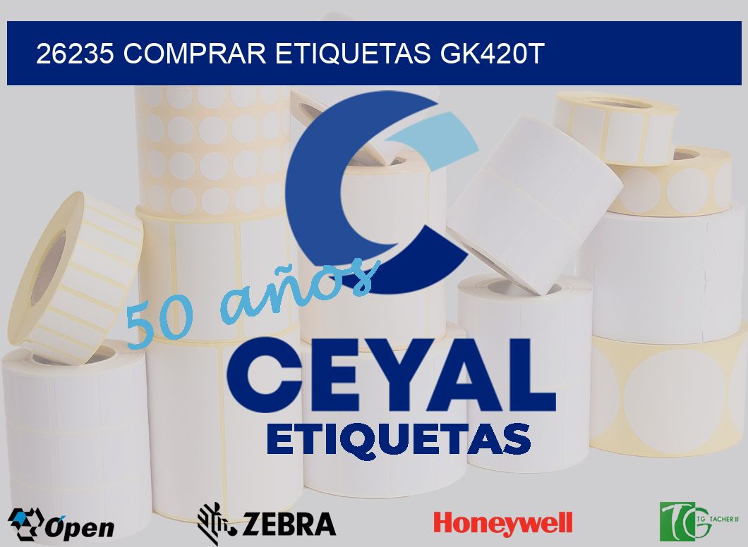 26235 COMPRAR ETIQUETAS GK420T