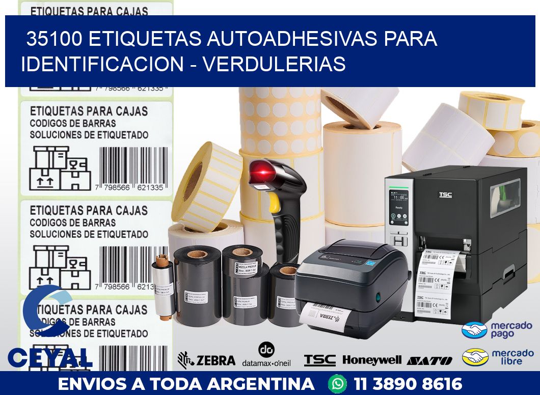 35100 ETIQUETAS AUTOADHESIVAS PARA IDENTIFICACION – VERDULERIAS