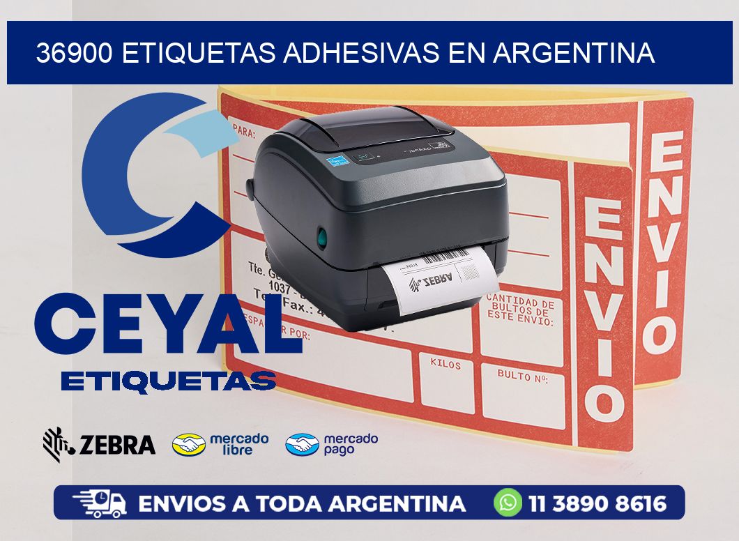 36900 ETIQUETAS ADHESIVAS EN ARGENTINA