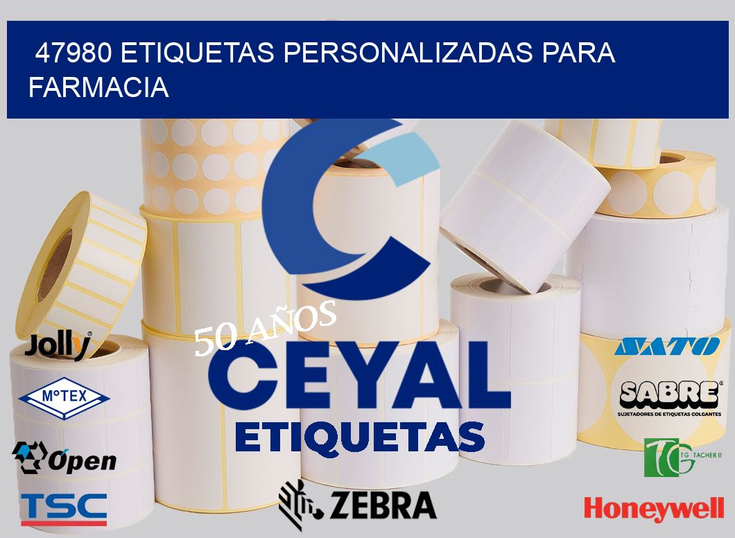 47980 ETIQUETAS PERSONALIZADAS PARA FARMACIA