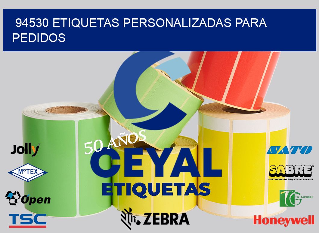 94530 ETIQUETAS PERSONALIZADAS PARA PEDIDOS