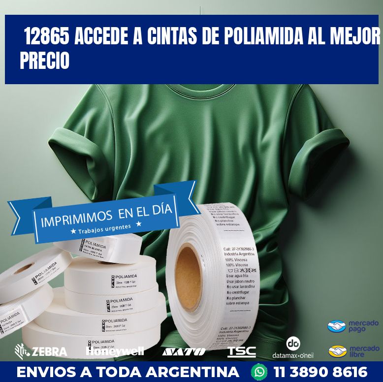 12865 ACCEDE A CINTAS DE POLIAMIDA AL MEJOR PRECIO