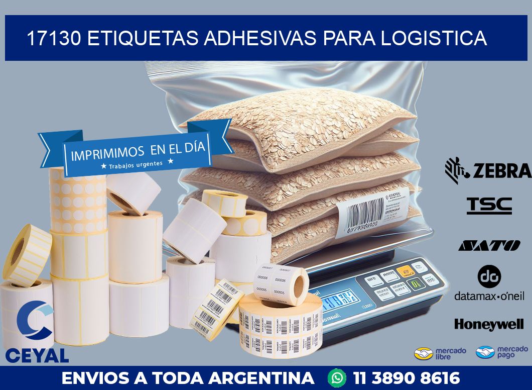 17130 ETIQUETAS ADHESIVAS PARA LOGISTICA