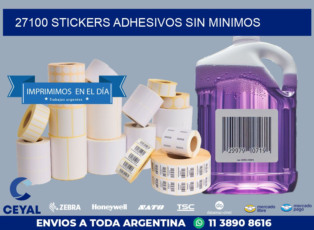 27100 STICKERS ADHESIVOS SIN MINIMOS