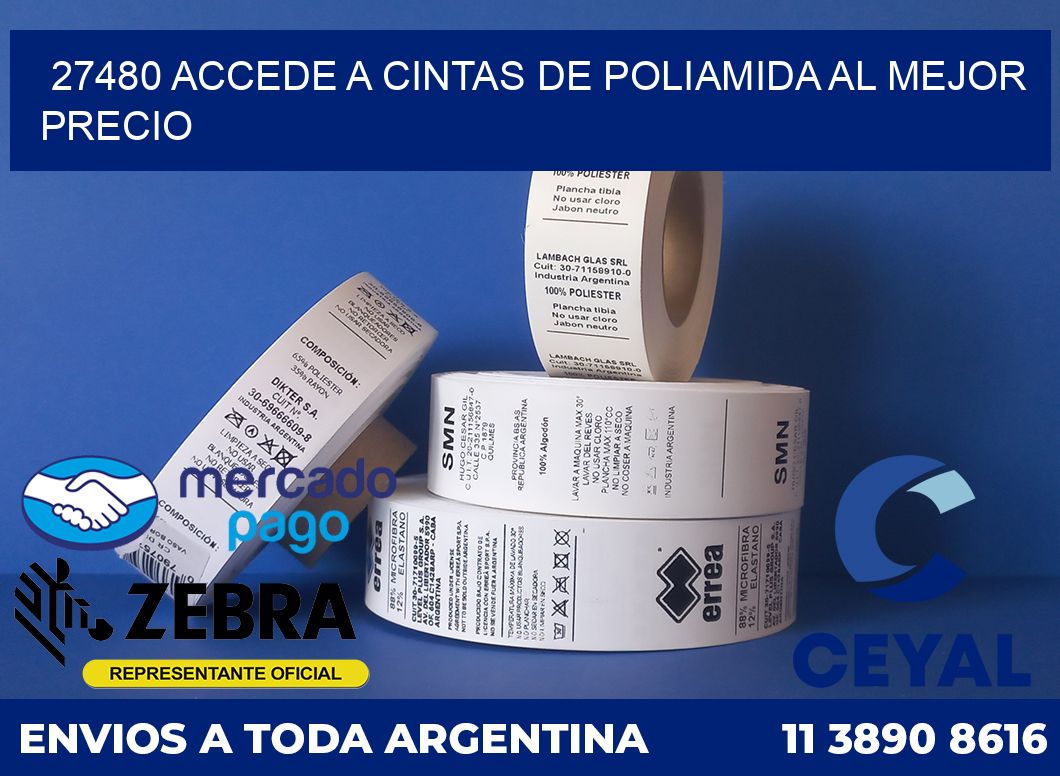 27480 ACCEDE A CINTAS DE POLIAMIDA AL MEJOR PRECIO