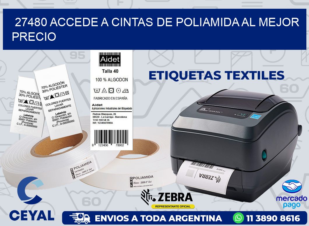 27480 ACCEDE A CINTAS DE POLIAMIDA AL MEJOR PRECIO