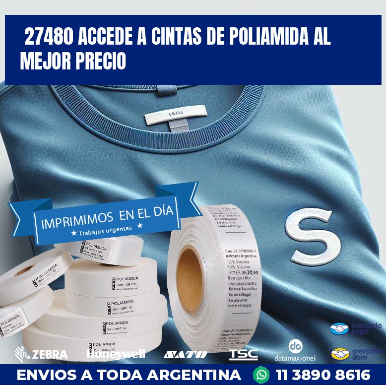 27480 ACCEDE A CINTAS DE POLIAMIDA AL MEJOR PRECIO