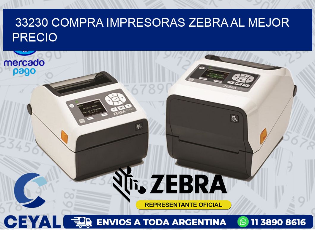 33230 COMPRA IMPRESORAS ZEBRA AL MEJOR PRECIO