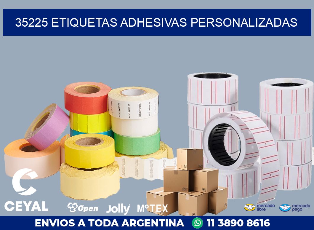 35225 ETIQUETAS ADHESIVAS PERSONALIZADAS