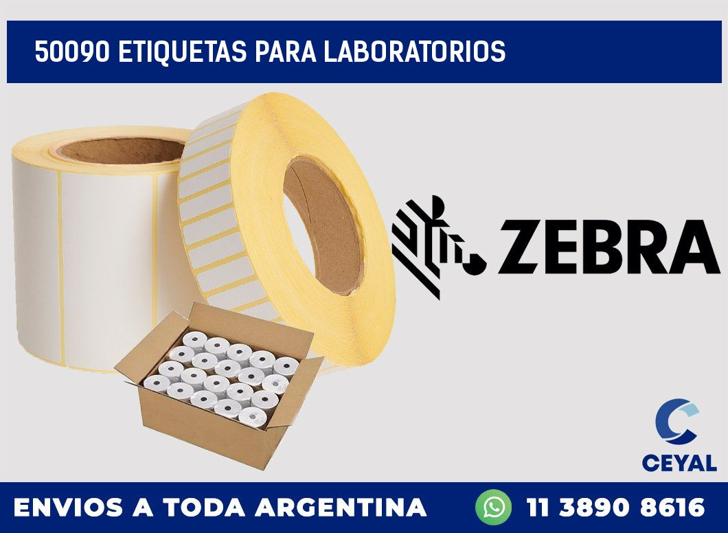 50090 ETIQUETAS PARA LABORATORIOS