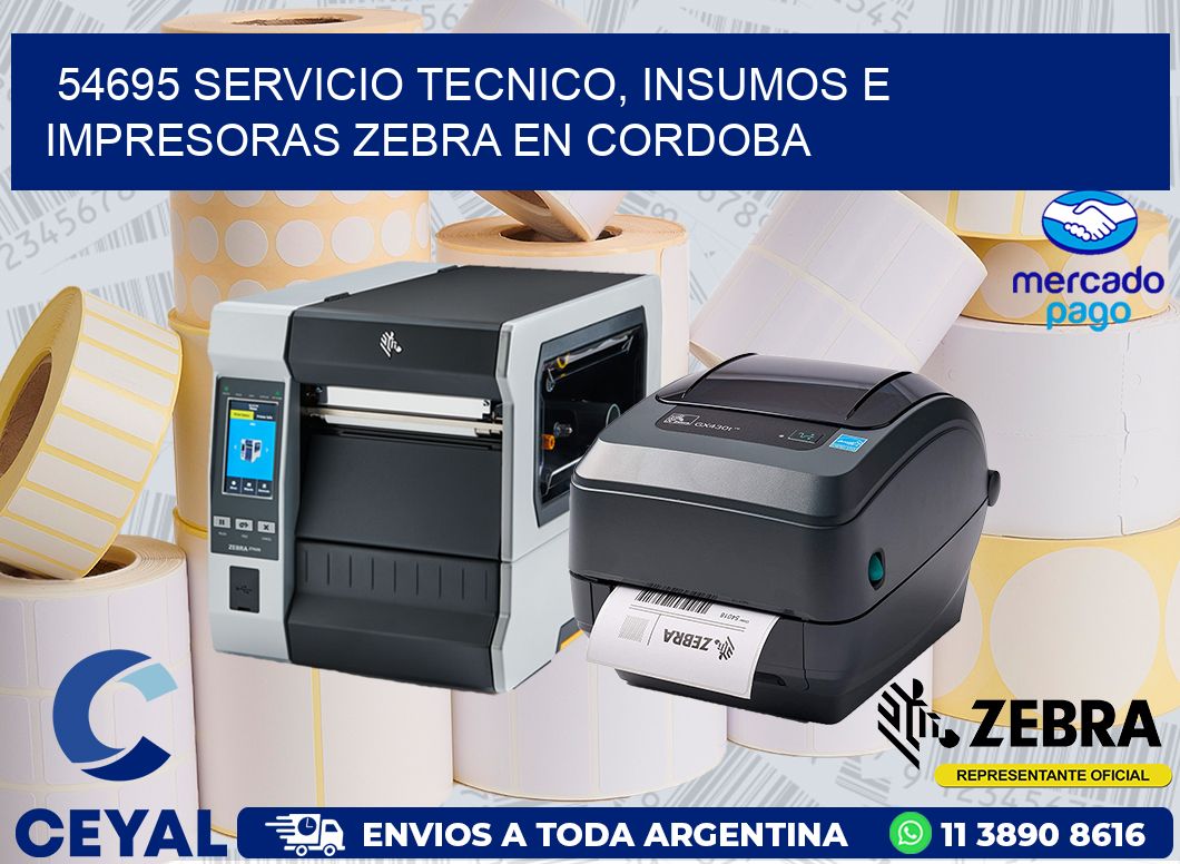 54695 SERVICIO TECNICO, INSUMOS E IMPRESORAS ZEBRA EN CORDOBA