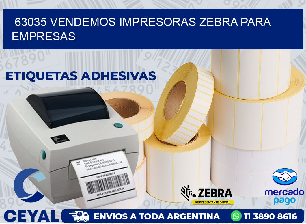 63035 VENDEMOS IMPRESORAS ZEBRA PARA EMPRESAS