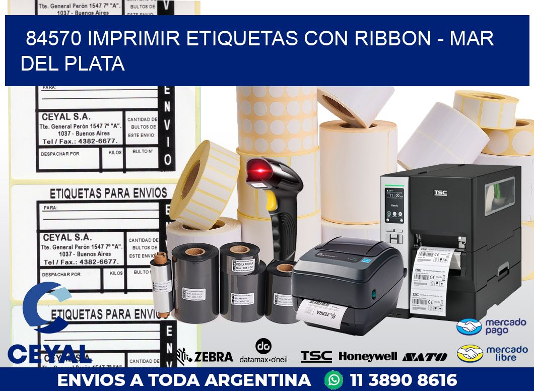 84570 IMPRIMIR ETIQUETAS CON RIBBON – MAR DEL PLATA