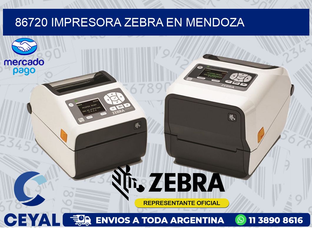 86720 IMPRESORA ZEBRA EN MENDOZA