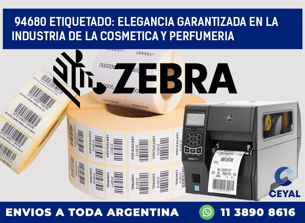 94680 ETIQUETADO: ELEGANCIA GARANTIZADA EN LA INDUSTRIA DE LA COSMETICA Y PERFUMERIA