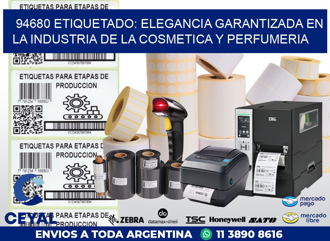 94680 ETIQUETADO: ELEGANCIA GARANTIZADA EN LA INDUSTRIA DE LA COSMETICA Y PERFUMERIA