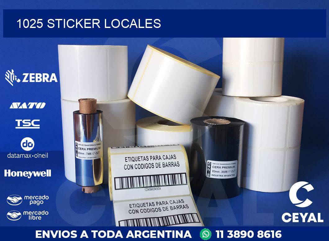 1025 STICKER LOCALES