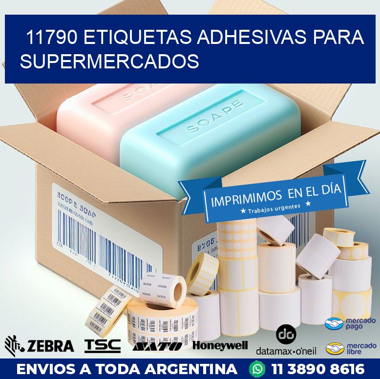 11790 ETIQUETAS ADHESIVAS PARA SUPERMERCADOS