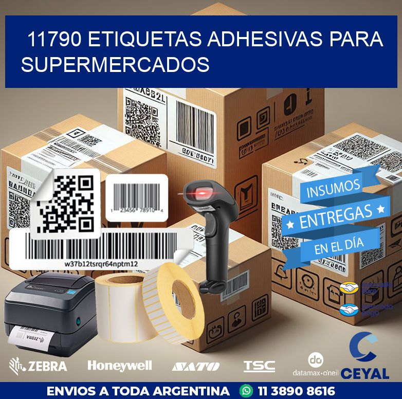 11790 ETIQUETAS ADHESIVAS PARA SUPERMERCADOS