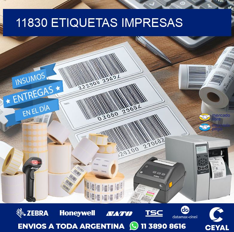 11830 ETIQUETAS IMPRESAS